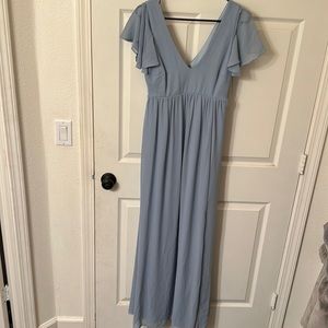Dusty Blue Dress